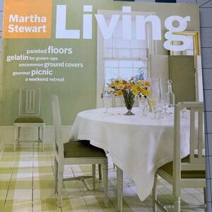 Martha Stewart Living magazine June 1996 issue